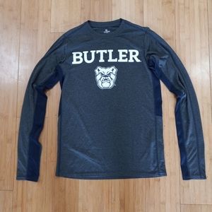 Grey long sleeve Butler Athletic Shirt